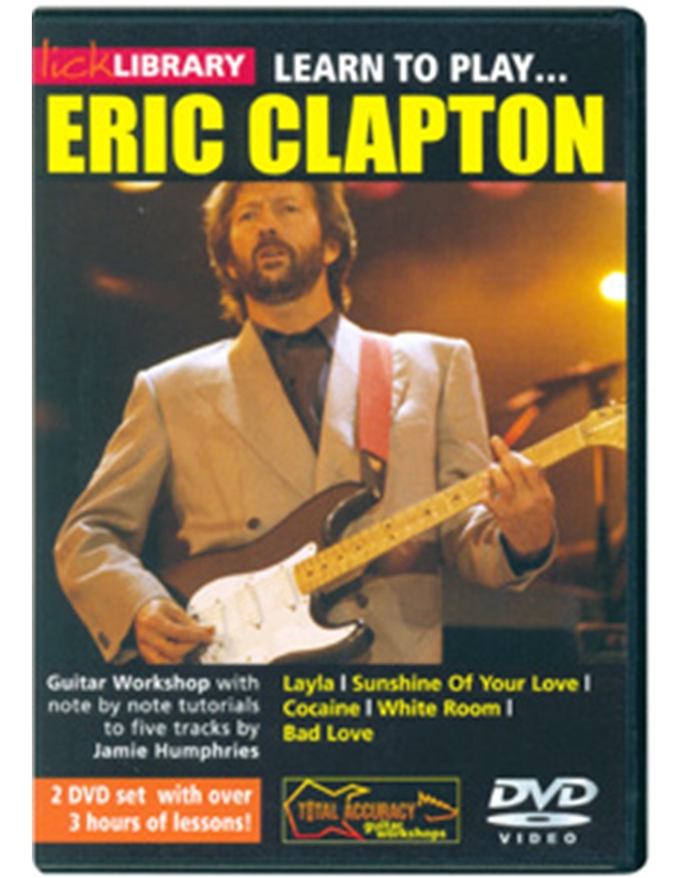 Lick Library-Learn To Play Eric Clapton