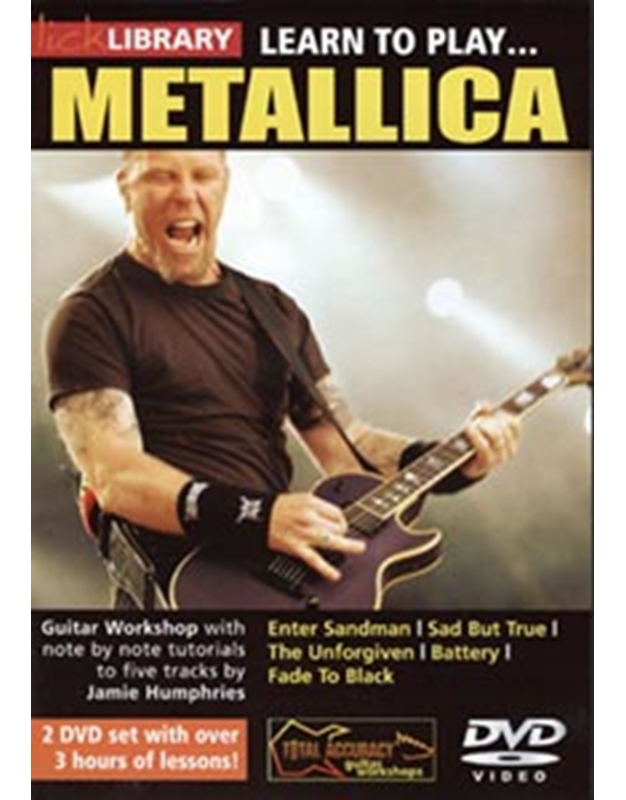 Lick Library Learn to play Metallica