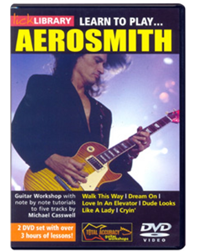 Lick Library Learn to Play Aerosmith 