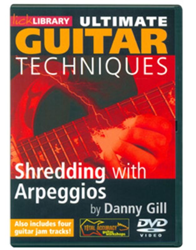 Lick Library Ultimate Guitar Technique Shreding and Arppeggios