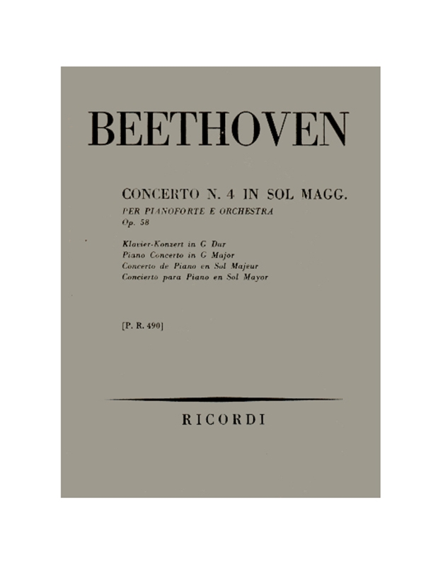 Βeethoven - Piano Concerto N.4 Op.58