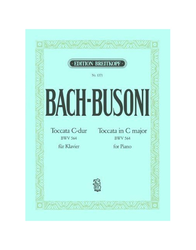 Bach J.S. - Toccata N.1 in C Maj.