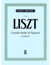 Franz Liszt - Grandes Etudes De Paganini fur Klavier / Εκδόσεις Breitkopf