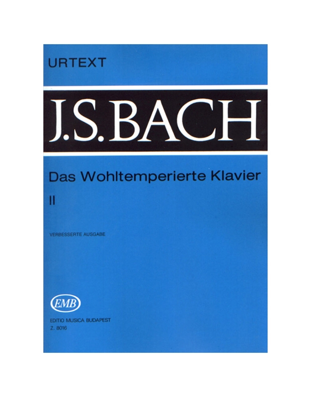 Bach J.S. Das Wohltemperierte Klavier II