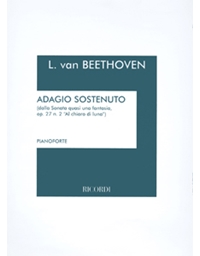 BEETHOVEN Adagio From Sonata op.27 N.2 / Εκδόσεις Ricordi