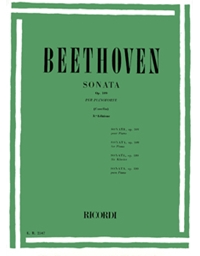 L.V.Beethoven - Sonata op.109 per pianoforte / Editions Ricordi