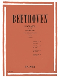 L.V.Beethoven - Sonata op.28 per pianoforte / Ricordi editions