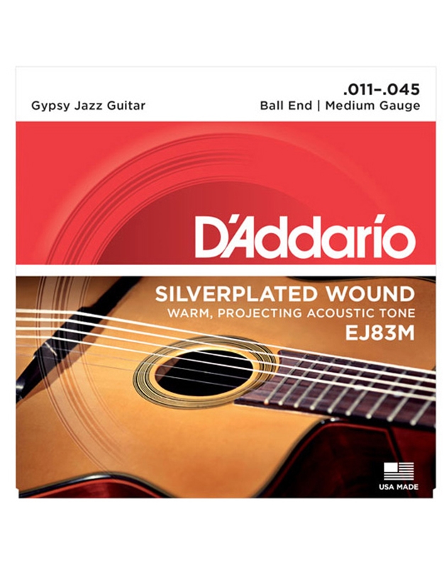 D'Addario EJ-83M Gypsy Jazz Acoustic Guitar Strings