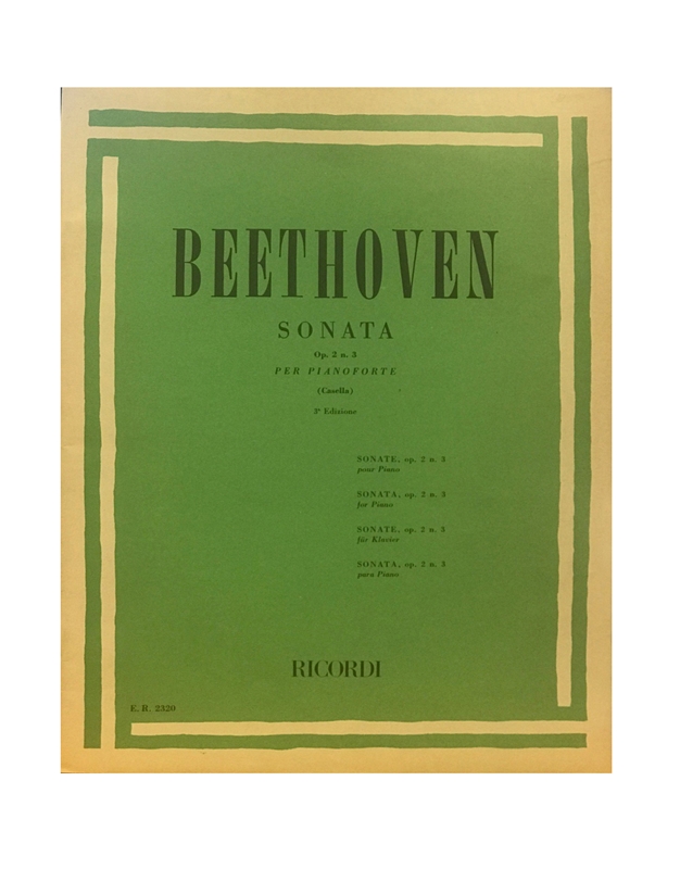 Beethoven - Sonata Op. 2 N3