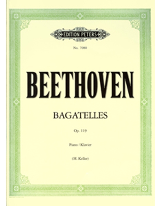 L.V.Beethoven - Bagatelles Op. 119 / Peters editions