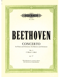 L.V.Beethoven - Concerto for Piano and Orchestra No. 3 C-minor op. 37 / Εκδόσεις Peters