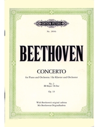 L.V.Beethoven - Concerto for piano and orchestra N. 2 Bb major Op. 19 / Εκδόσεις Peters 