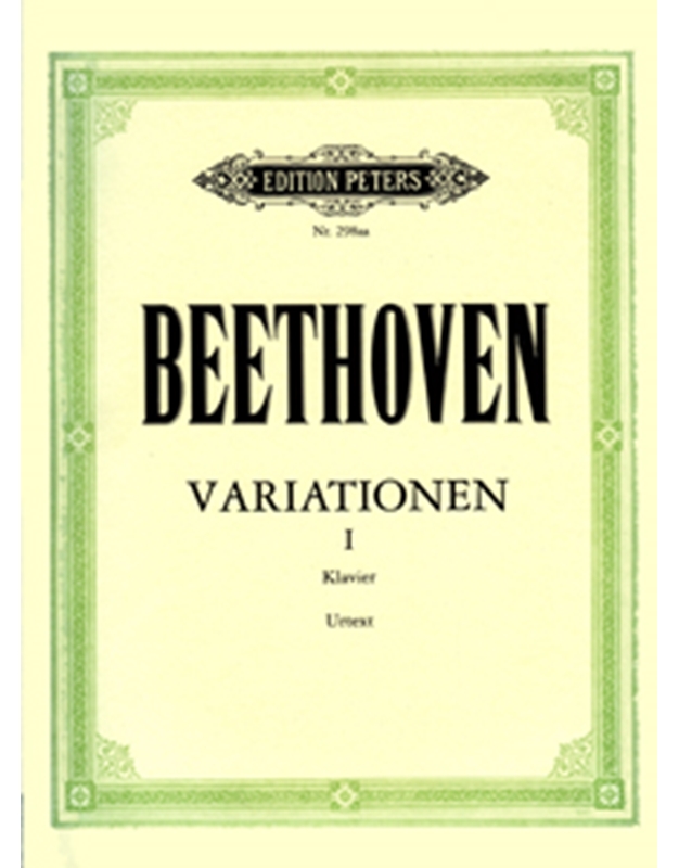 L.V.Beethoven - Variationen I Klavier (Urtext) / Peters editions