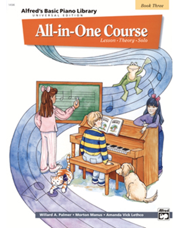 Alfred's Basic Piano Library-All In One Course-Book 3