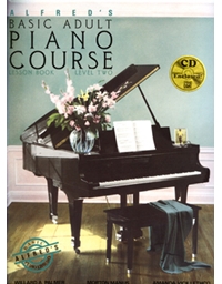Alfred's Basic Adult Piano Course-Lesson Book Level 2 + CD