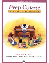 Alfred's Basic Piano Library-Prep Course-Lesson Book Level D