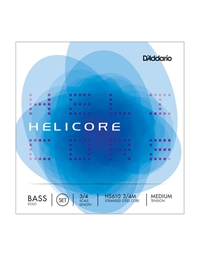 D'Addario Helicore HS610 Double Bass Strings 3/4 Medium Tension
