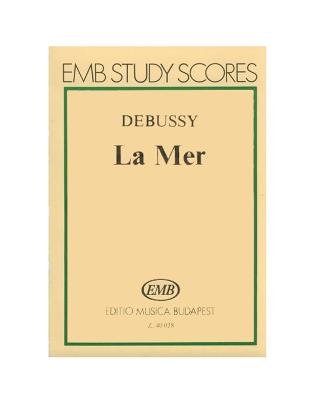 Debussy -  La Mer-Trois  Esquisses Symph.