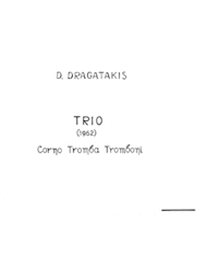 Dragatakis Dimitris- Trio