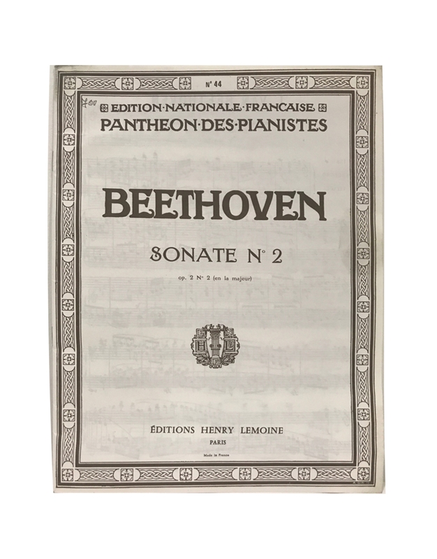 Beethoven - Sonata Op.2 N.2