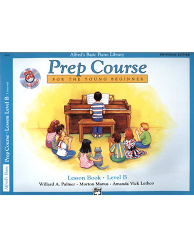 Alfred's Prep-Course Lesson B - Book + CD