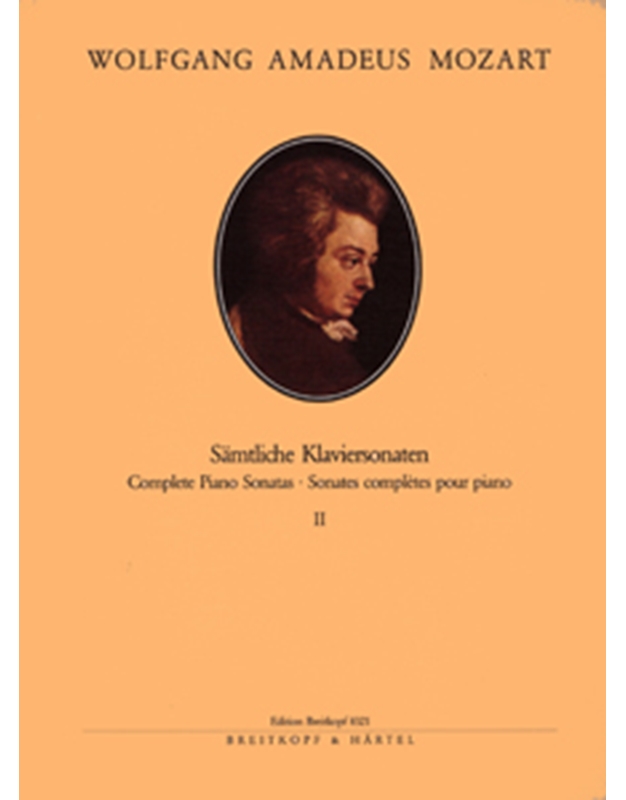 W.A. Mozart - Samtliche Klaviersonaten II / Breitkopf editions