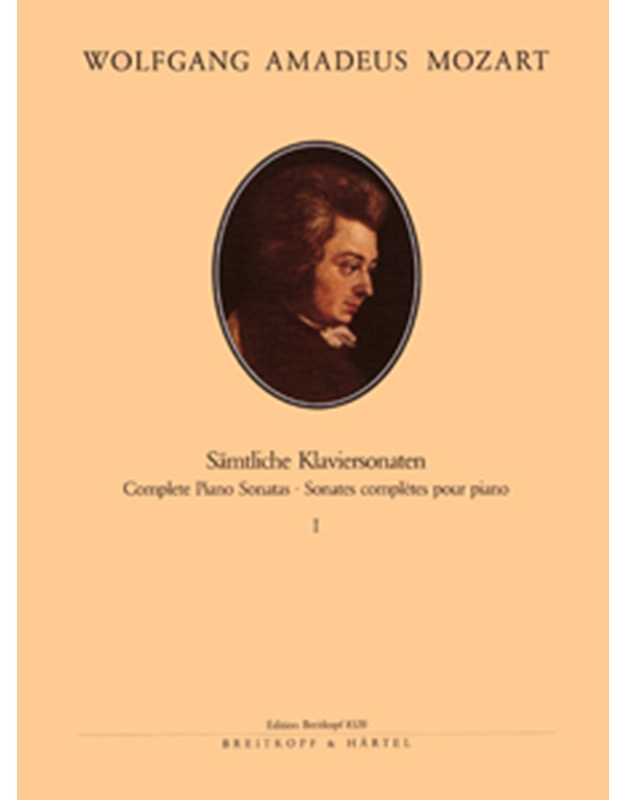 W.A. Mozart - Samtliche Klaviersonaten I / Breitkopf editions