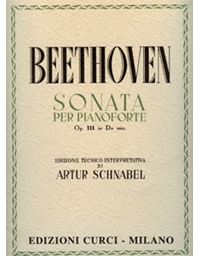 L.V.Beethoven - Sonata per Pianoforte Op. 111 in Do min (Schnabel) / Εκδόσεις Curci