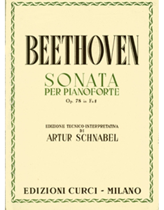 Beethoven - Sonata per Pianoforte Op. 78 in Fa#