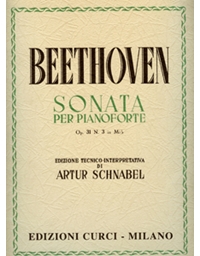 Beethoven - Sonata Op 31.N 3 /Edition Curci