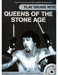 Queens of the Stone Age-Play drums with...Book + CD