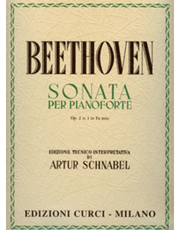 Beethoven - Sonata per pianoforte Op. 2 n. 1 in Fa min.