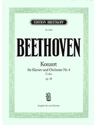 L.V.Beethoven - Konzert fur Klavier und Orchester Nr. 4 G-dur op. 58 / Εκδόσεις Breitkopf