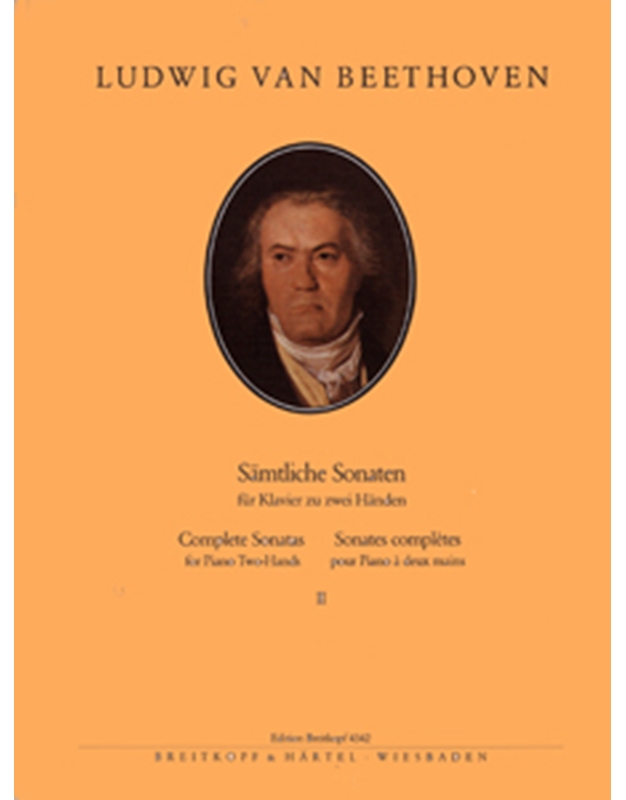 L.V.Beethoven - Samtliche Sonaten fur Klavier II Breitkopf editions