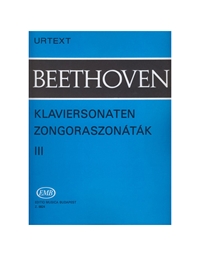 Beethoven - Sonates Vol. III / Editions Budapest