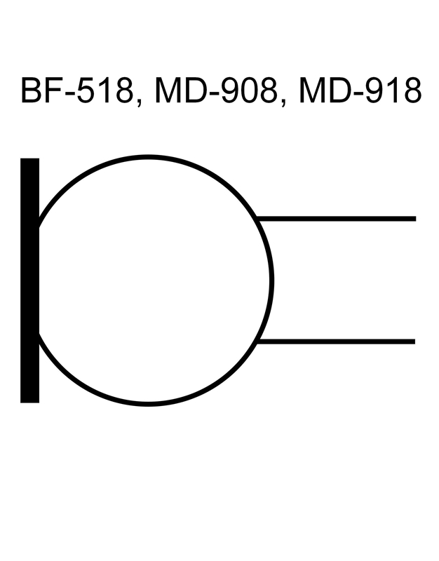 SENNHEISER 012933 Δυναμική Κάψα για BF-518, MD-908, MD-918