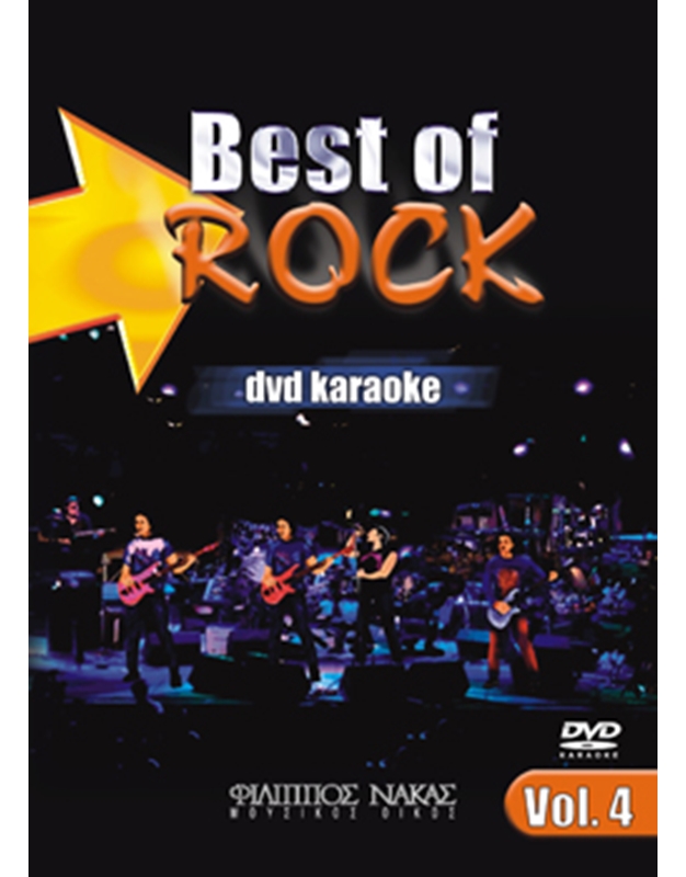 DVD Karaoke Best Of Rock Vol.04