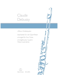 Debussy - Deux Arabesques 4 Flutes