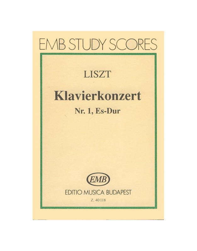 Liszt - Piano Concerto In Eb-Maj Op.Posth