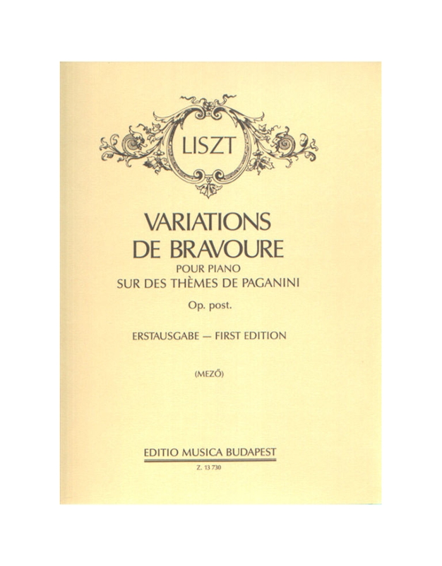 Liszt -  Variations  De  Bravoure