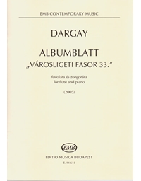 Dargay - Albumblatt "Varosligeti Fasor 33"