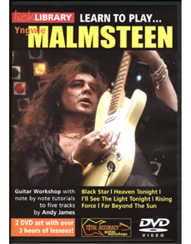 Lick Library-Learn to play Yngwie J. Malmsteen