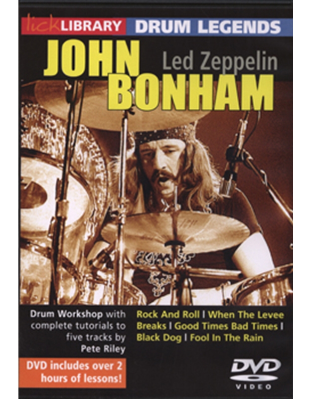 Lick Library-Drum Legends John Bonham