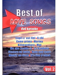 DVD Karaoke Best Of Love Songs Vol.02