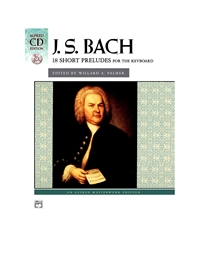 J. S. Bach - 18 Short Preludes (BK/CD)