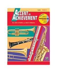 Accent on Achievement Book 2 - Flute (BK/CD)
