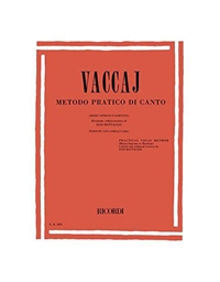 Vaccai - Metodo Pratico Mezzo Soprano & Baritone Voice (BK/CD) 