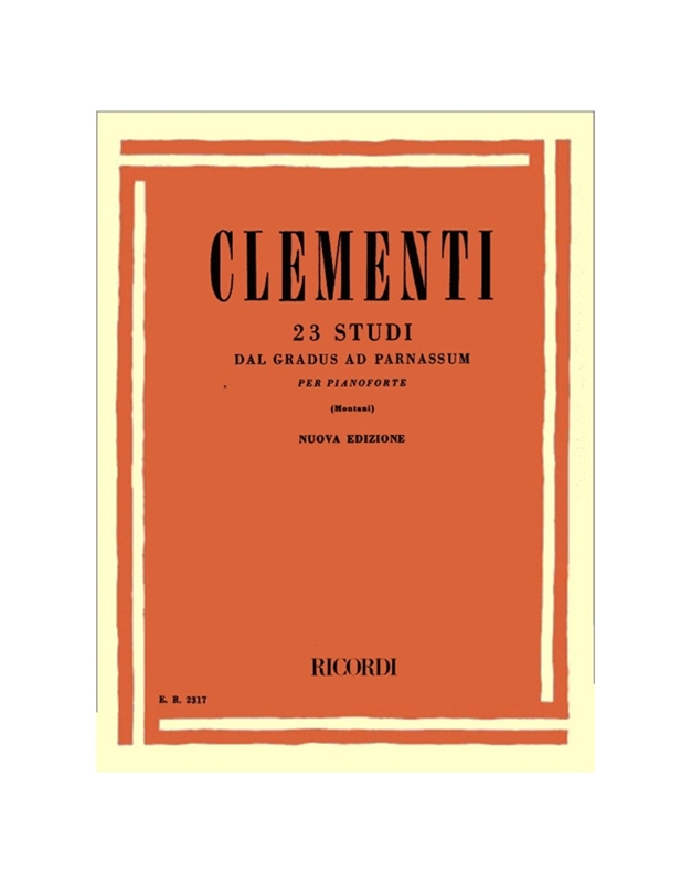 Clementi -  23 Studi Dal Gradus Ad Parnassum