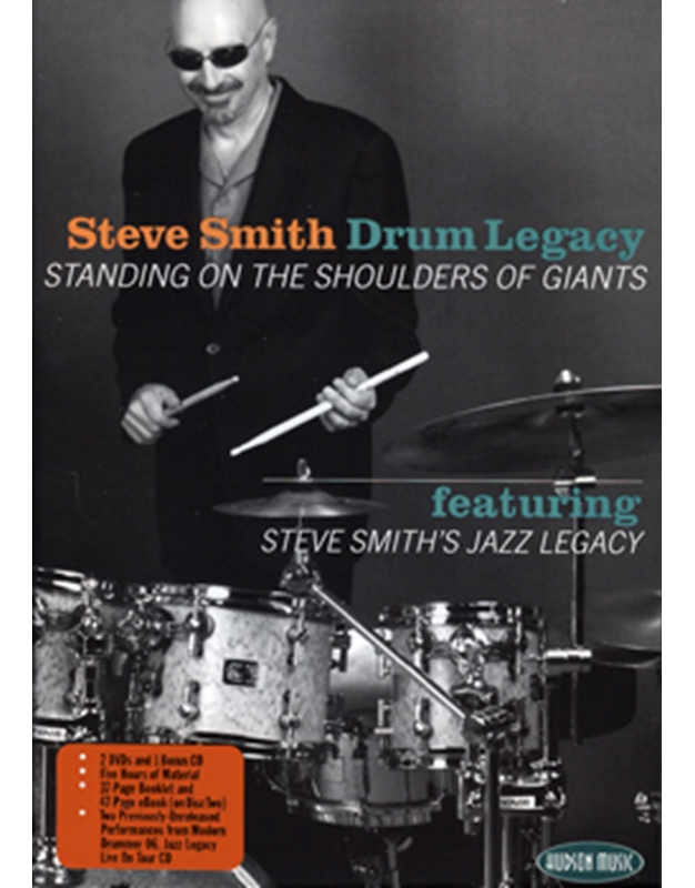 Smith Steve Drum Legacy-Standing on the shoulders of giants - 2DVD + 1CD