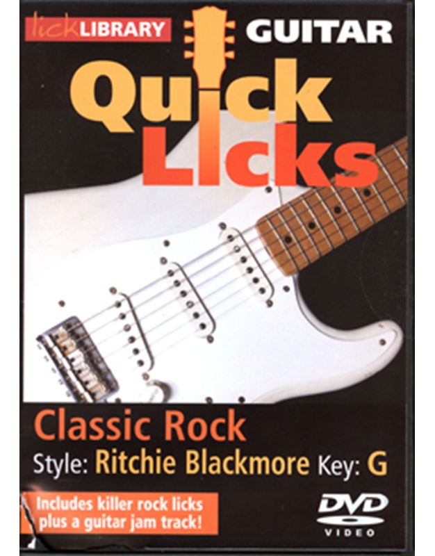 Lick Library Guitar Quick Lick-Classic Rock Ritchie Blackmore